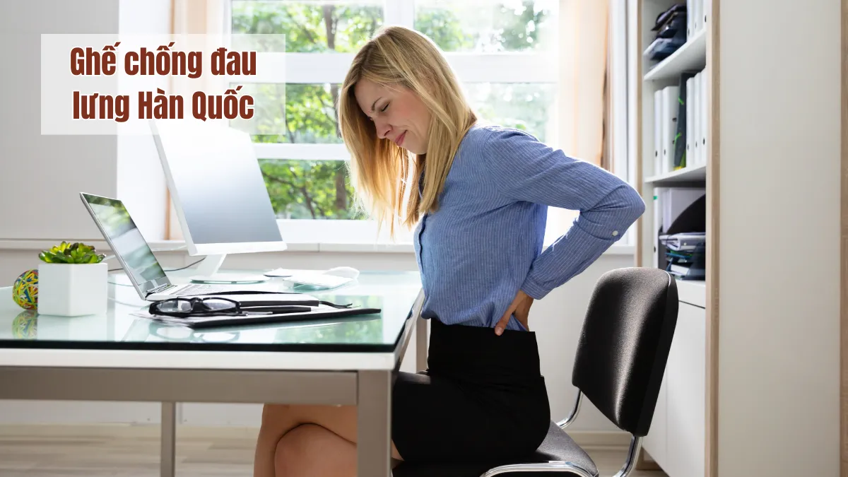 Ghế chống đau lưng Hàn Quốc 