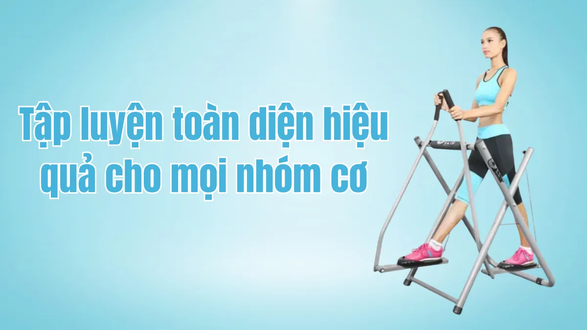 Luyện tập toàn diện cho nhiều nhóm cơ