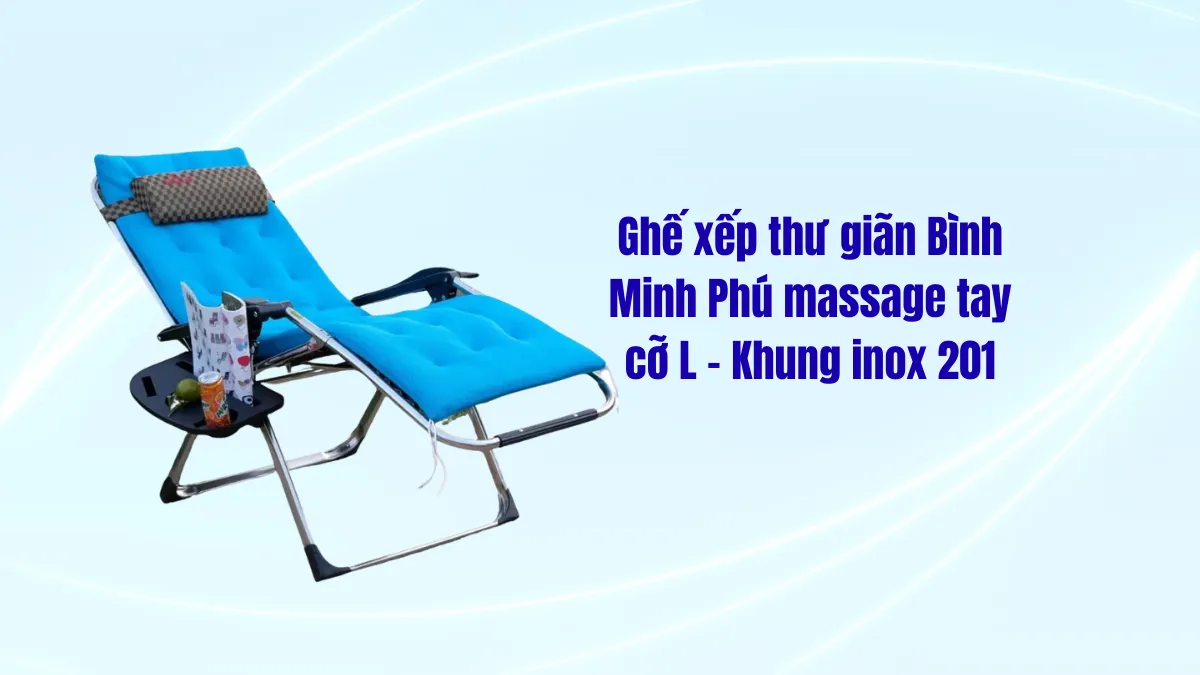 Massage tay cỡ L – Khung inox 201