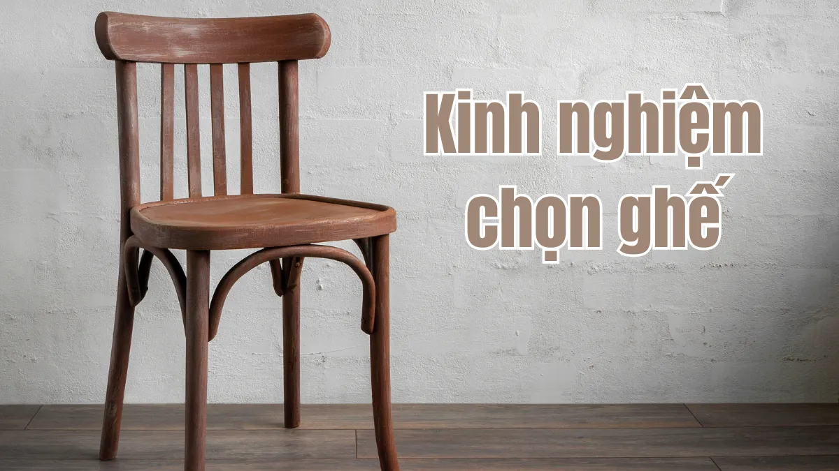 Kinh nghiệm chọn ghế xếp phù hợp