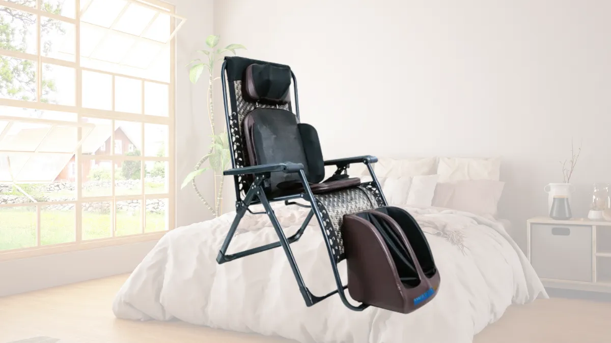 Ghế xếp có massage tay chân