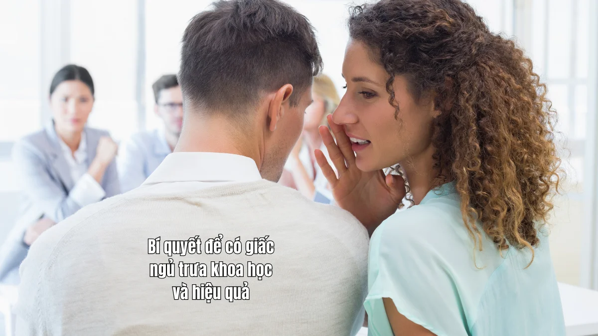 Bí quyết để có giấc ngủ trưa