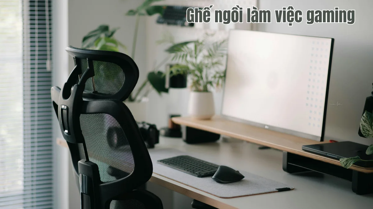 Ghế ngồi làm việc gaming