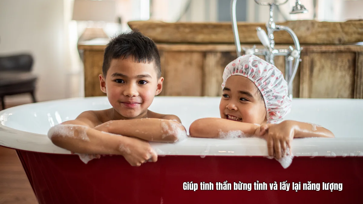 Giúp tinh thần bừng tỉnh và lấy lại năng lượng