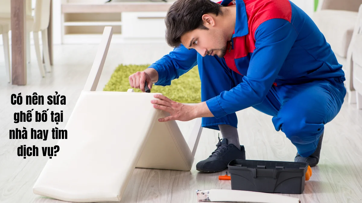 Có nên sửa ghế bố tại nhà