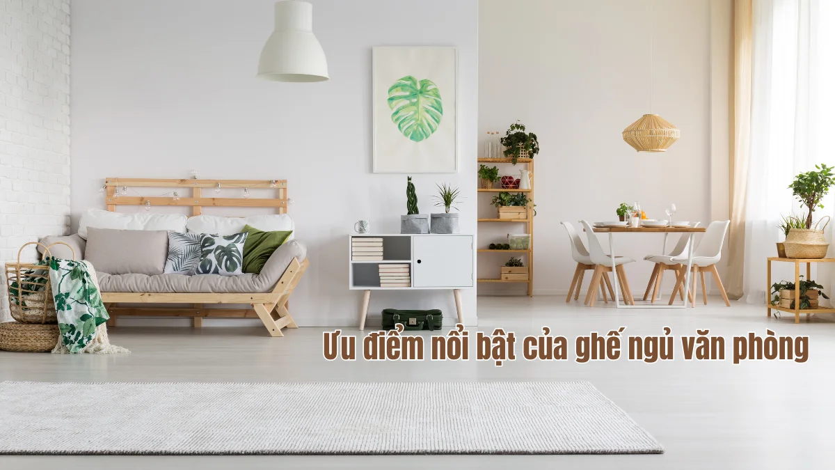 Ưu điểm nổi bật của ghế ngủ văn phòng